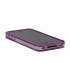 Bumper iPHONE 4/S PURPURA con TRANSPARENTE