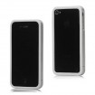 Bumper iphone 4/S blanco con transparente