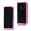Bumper iphone 4/S rosa transparente