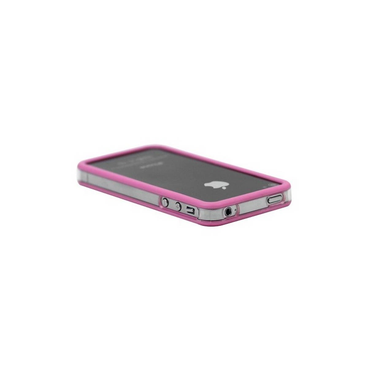 Bumper iPHONE 4/S ROSA con TRANSPARENTE