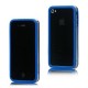 Bumper iPHONE 4/S AZUL con TRANSPARENTE