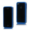 Bumper iphone 4/S azul con transparente