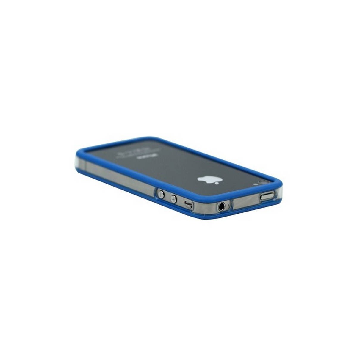 Bumper iPHONE 4/S AZUL con TRANSPARENTE