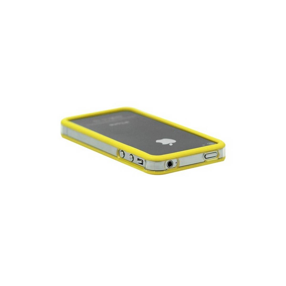 Bumper iPHONE 4/S AMARILLO con TRANSPARENTE