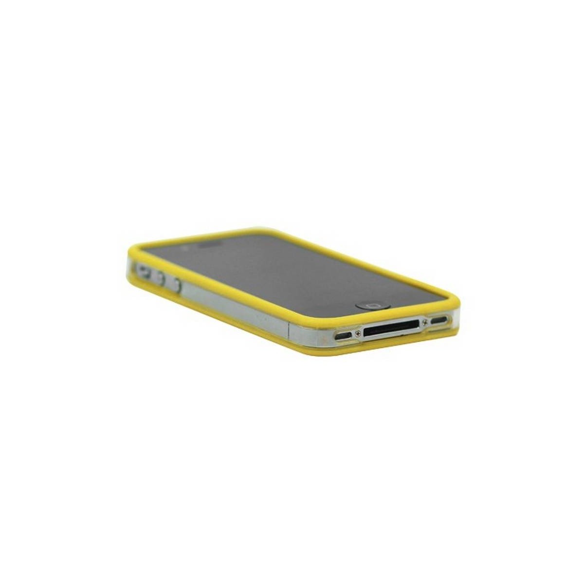 Bumper iPHONE 4/S AMARILLO con TRANSPARENTE
