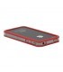 Bumper iPHONE 4/S ROJO con TRANSPARENTE