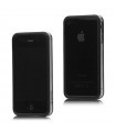 Bumper iphone 4/S negro con transparente 