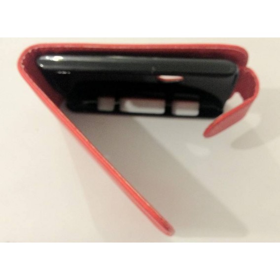 FUNDA PARA Sony Ericsson MT15i - CUERO ROJO