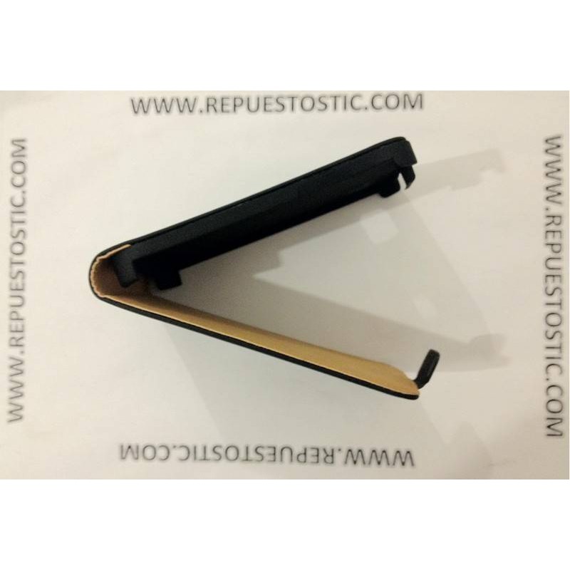 FUNDA PARA SAMSUNG I9003 - CUERO PRETO