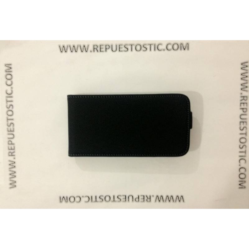 FUNDA PARA SAMSUNG I9003 - CUERO PRETO