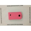 FUNDA para Samsung S5570 - CUERO ROSA