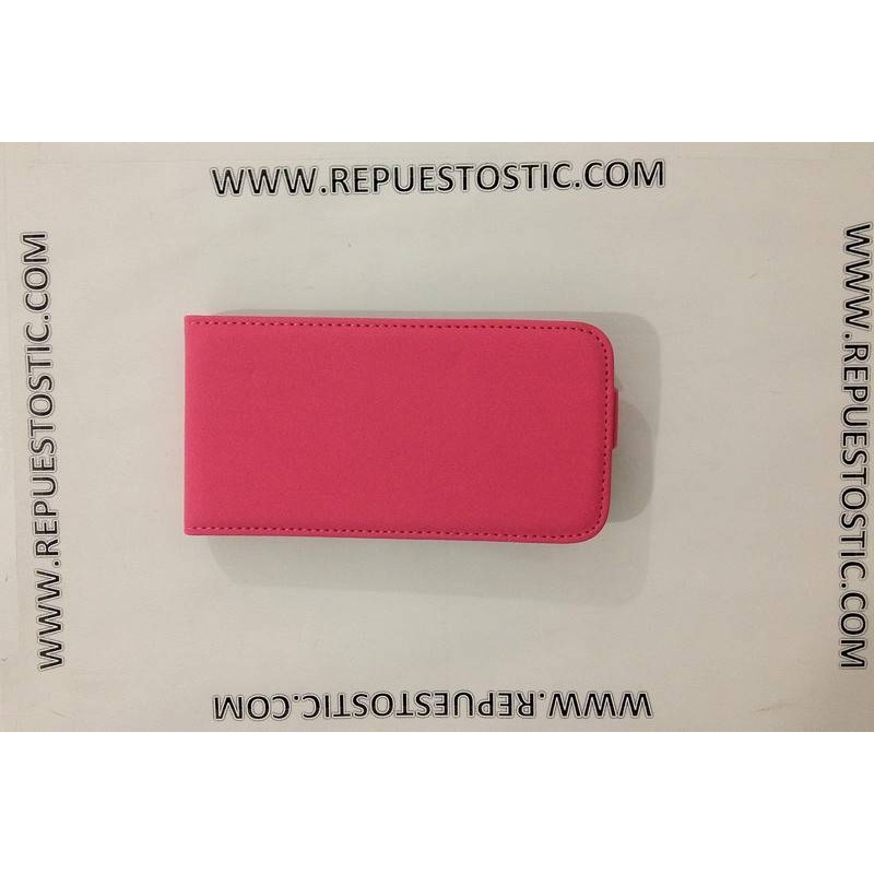 FUNDA PARA SAMSUNG I9003 - CUERO ROSA