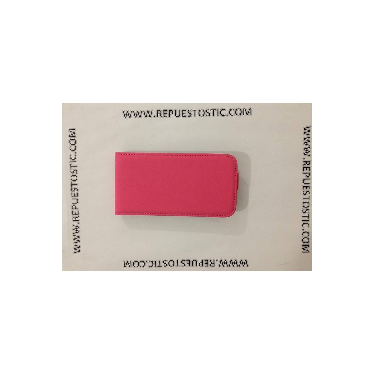 FUNDA PARA SAMSUNG I9003 - CUERO ROSA