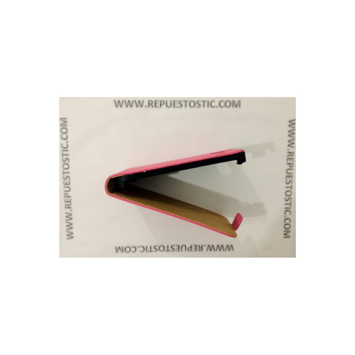 FUNDA PARA SAMSUNG I9003 - CUERO ROSA
