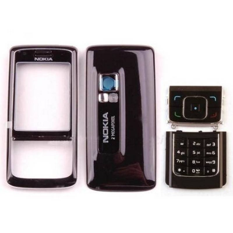 Carcasa Nokia 6288 Carcasa Negra Completa
