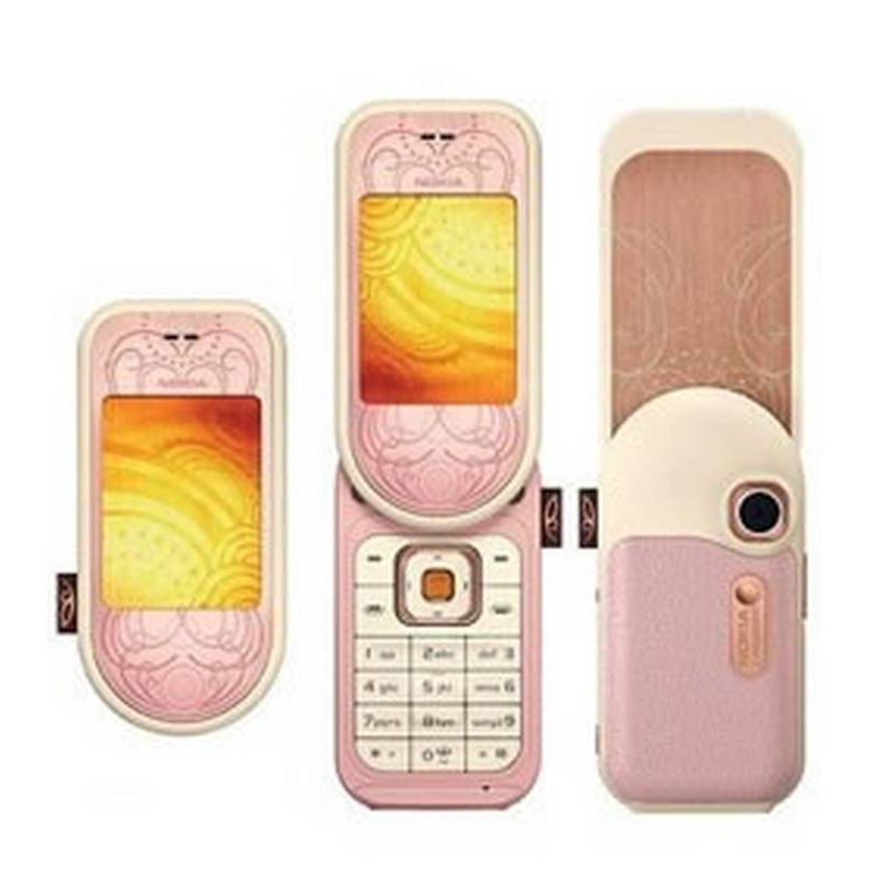 Carcasa Nokia 7373 Completa Rosa