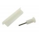 tapa polvos brancos para iPhone 4, 3Gs