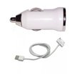2 en 1 CABLE USB + CARGADOR COCHE USB PARA IPHONE 4 4S 3G 3GS ipod ipad