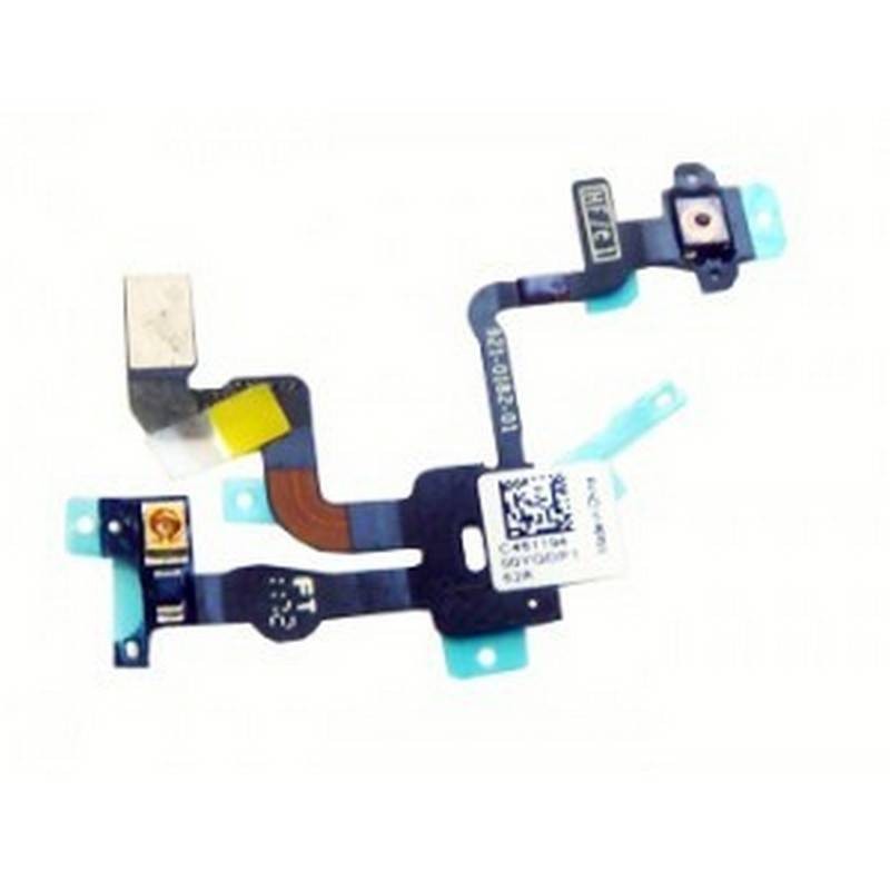 Cable flex con sensor de luz e interruptor de encendido para iPhone 4S