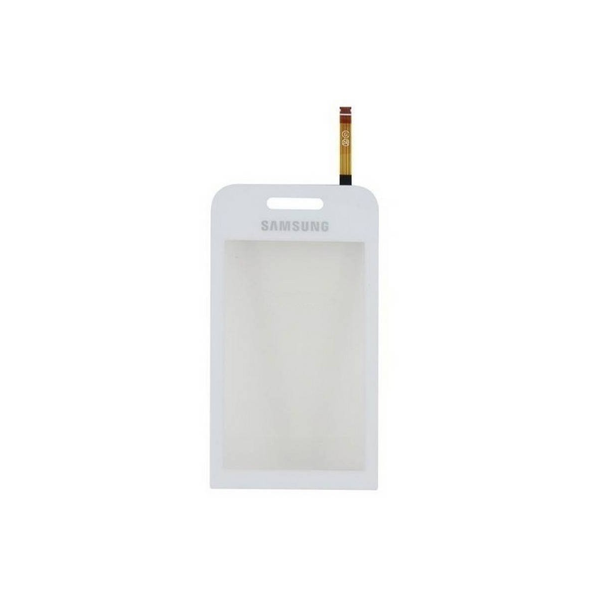 Samsung S5230 digitalizador ventana, pantalla tactil, ventana LCD color BLANCO