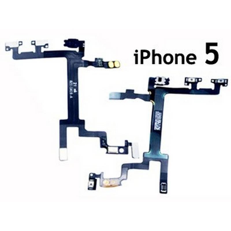 Flex de volume e ignição on/off, para iPhone 5