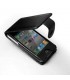 Funda Bateria com tapa 2200 mAh par iphone 4/4S, PRETA