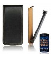 Funda PIEL leather SLIM para Sony Ericsson Xperia Neo MT15i, Neo V MT11i