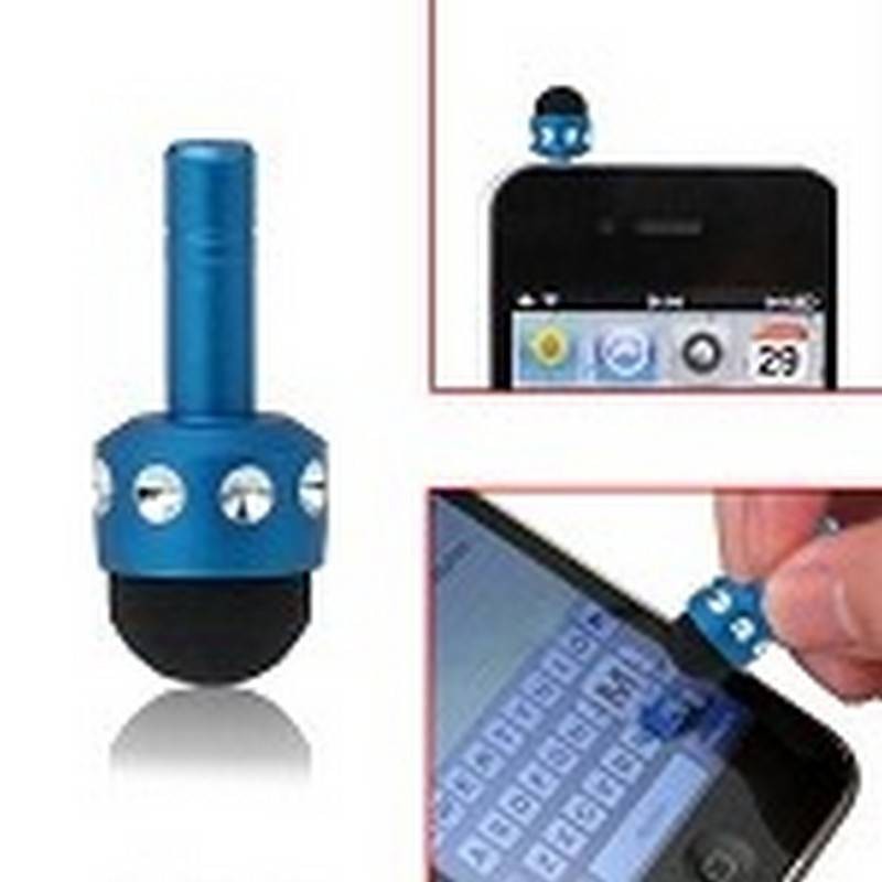 mini boli para iphone, ipad, ipod cor azul