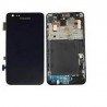 PANTALLA completa con marco SAMSUNG GALAXY I9100, S2 NEGRA