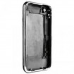 CARCASA trasera NEGRO con marco metalico iphone 3GS de 16GB
