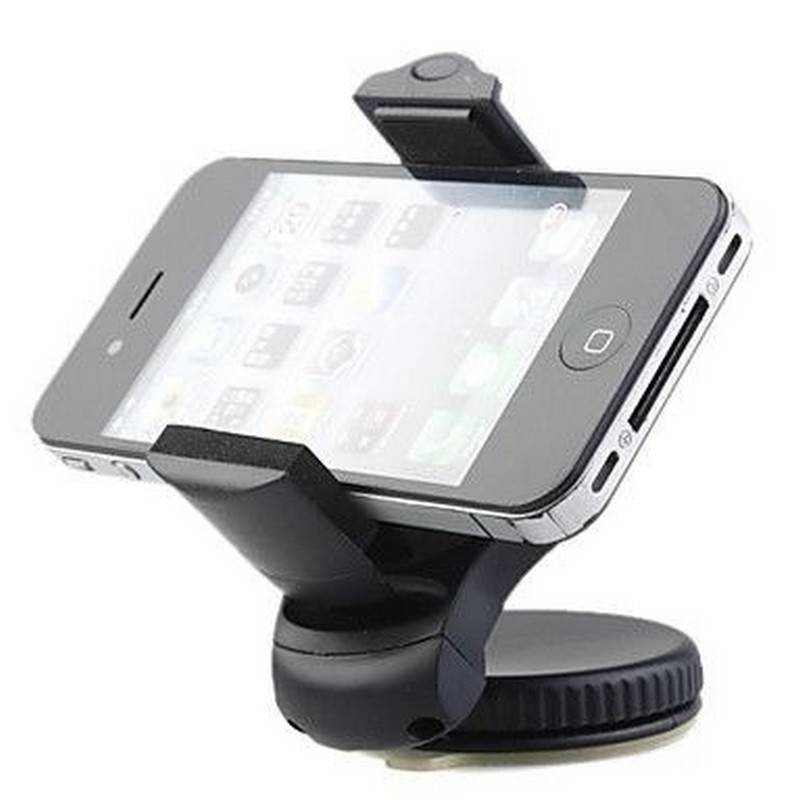 Soporte Giratorio Universal de Parabrisas de Coche para Todo Tipo de Teléfono Móvil