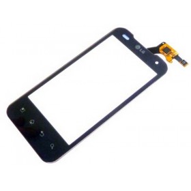 Tactil LG P990 Optimus Speed 2X ecrã Preta