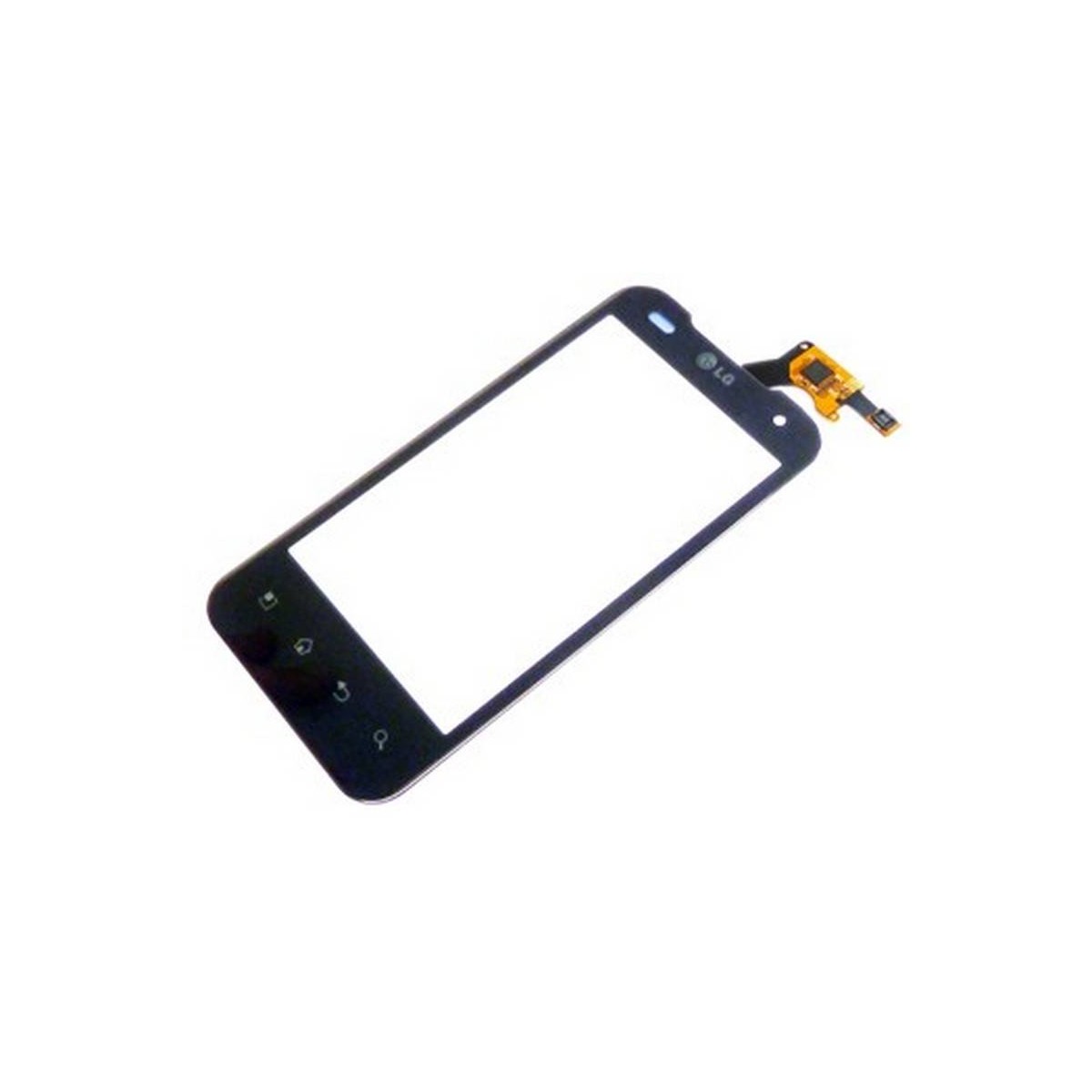 Tactil LG P990 Optimus Speed 2X ecrã Preta