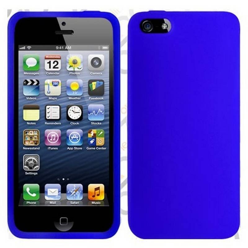 funda silicona azul marino