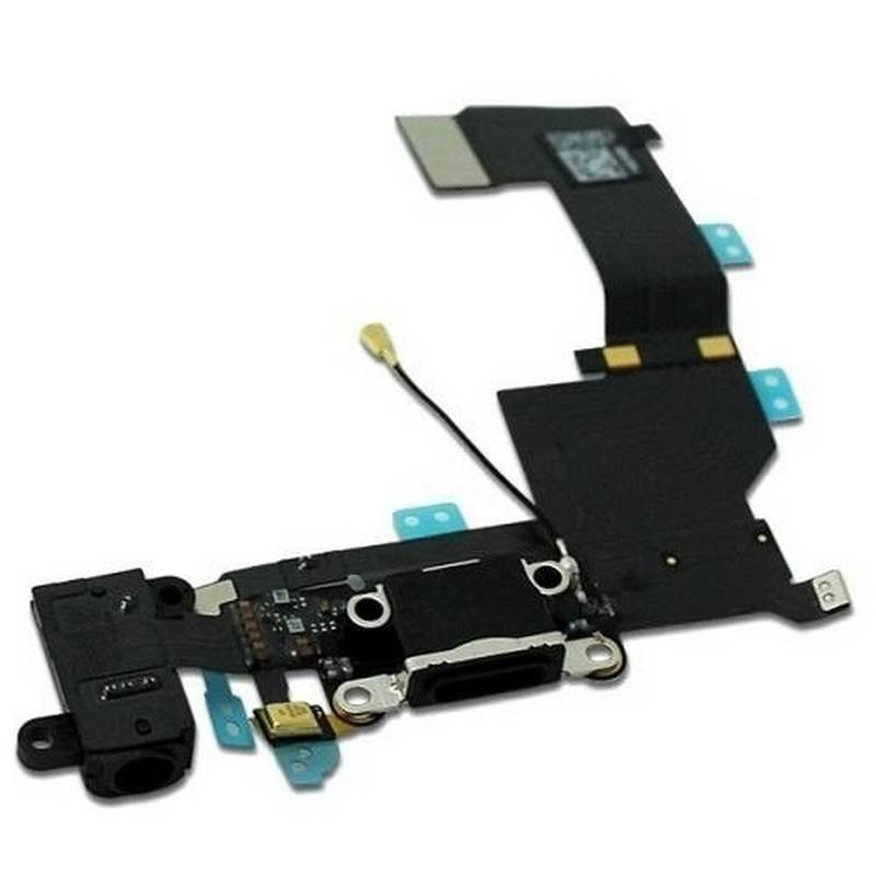 conetor carrega e fone de ouvido iphone 5 preto