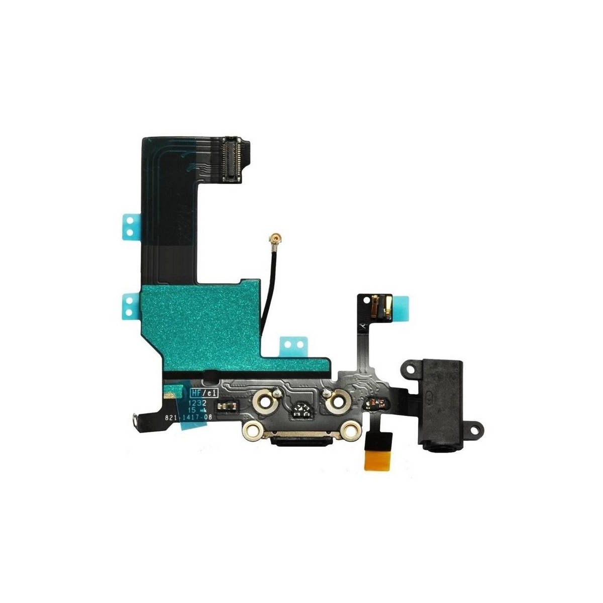 conetor carrega e fone de ouvido iphone 5 preto