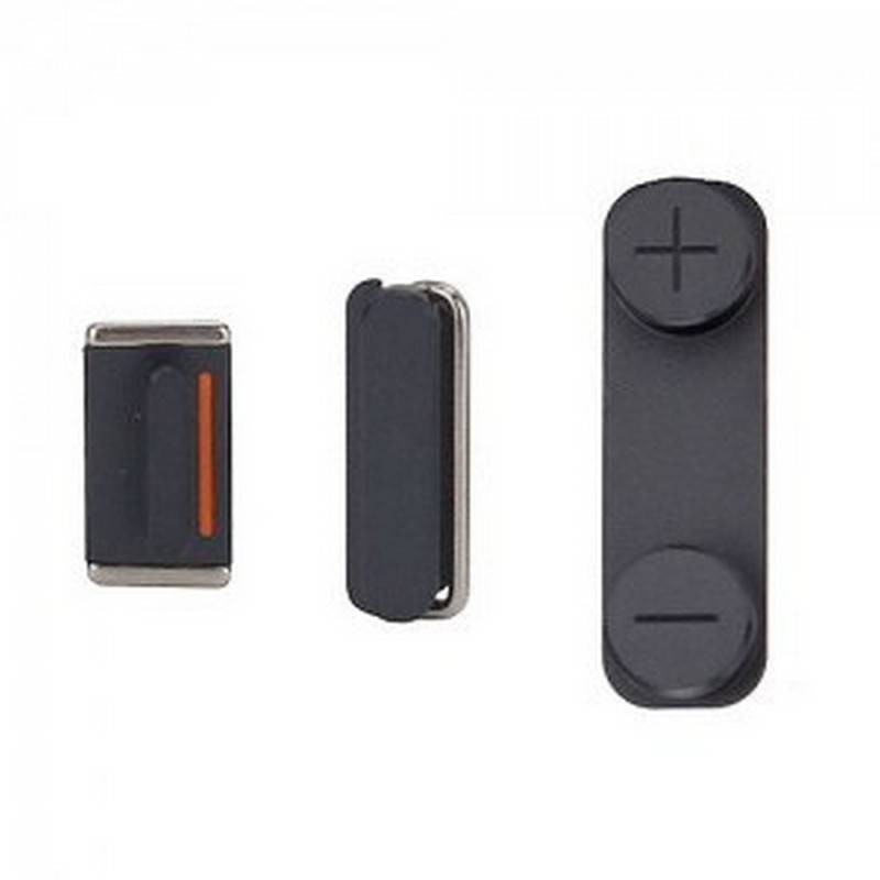 Kit Botones iPhone 5- Preto