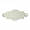 Chapa metal boton home iphone 5