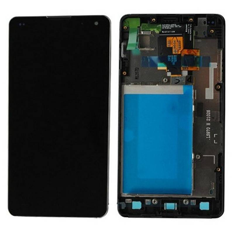 ecrã completa para lg optimus G e975 com marco cor preto 