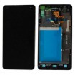 pantalla completa para lg optimus G e975 con marco color negro 