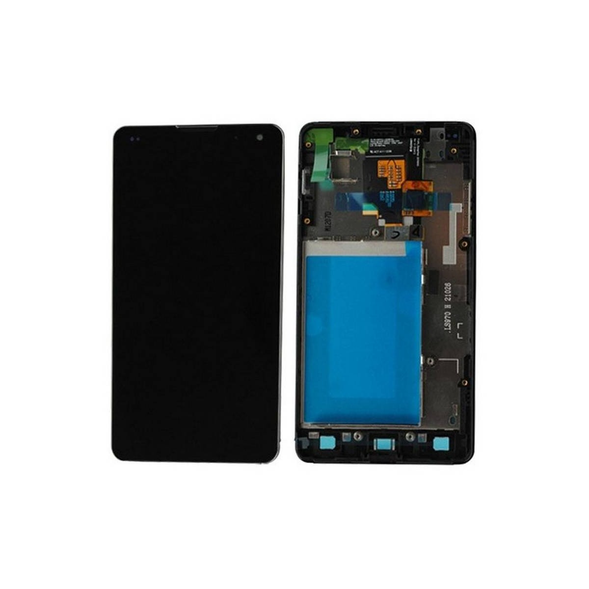 ecrã completa para lg optimus G e975 com marco cor preto 