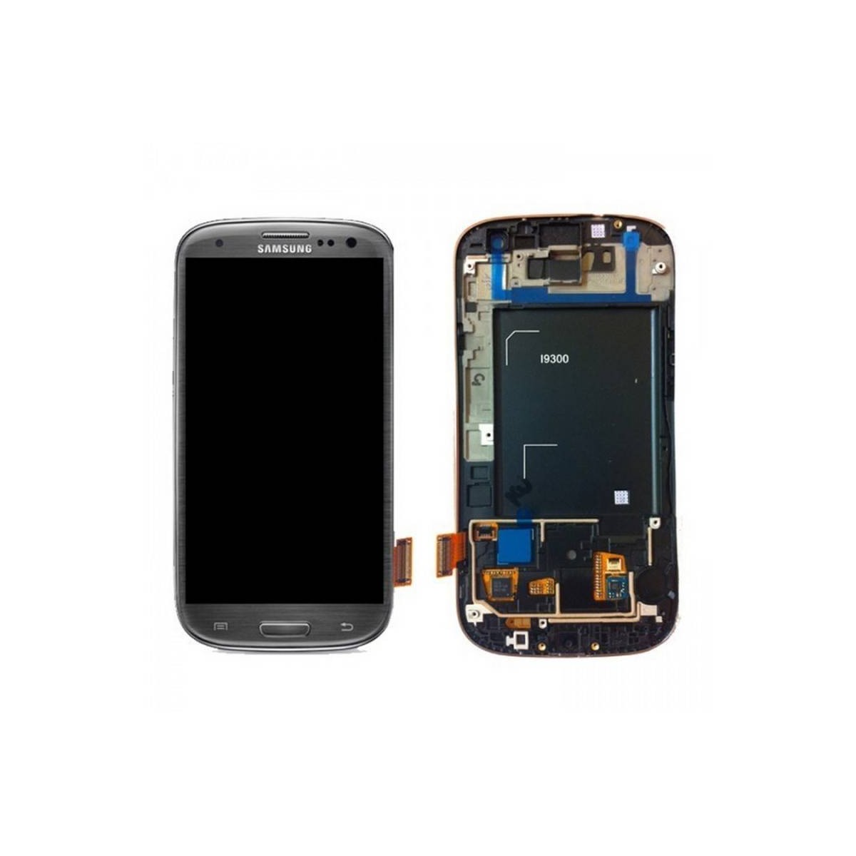 PANTALLA COMPLETA SAMSUNG GALAXY S3 I9300, COMPATIBLE GRIS