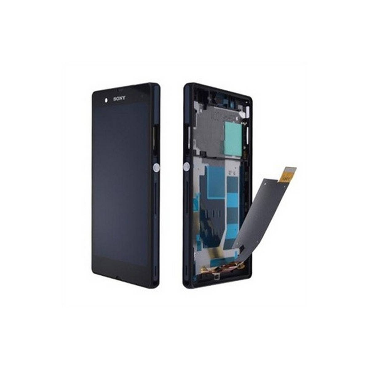 pantalla completa para sony xperia z l36h negra 