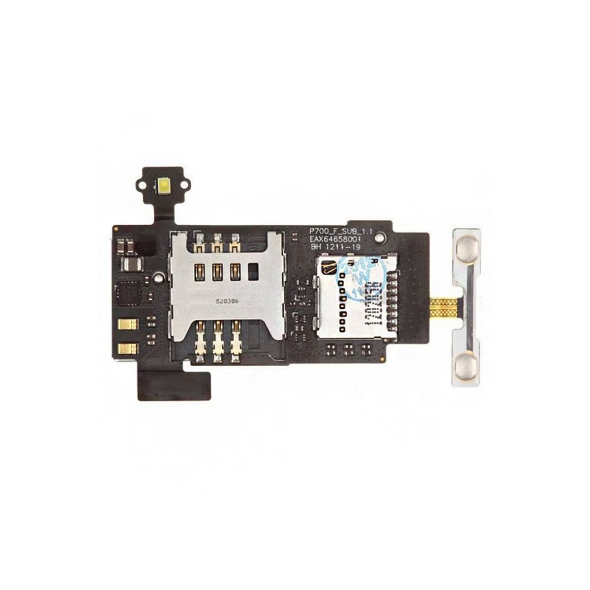  Lector SIM y MicroSD Original LG Optimus L7, P700