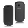 FUNDA con tapa Samsung Galaxy S3 MINI I8190 negra