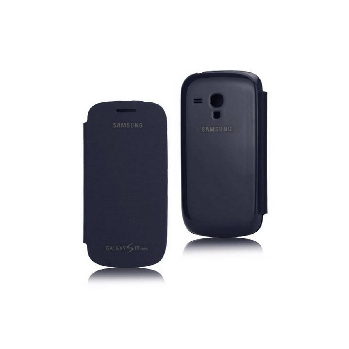 FUNDA COM TAPA SAMSUNG GALAXY S3 MINI I8190 AZUL