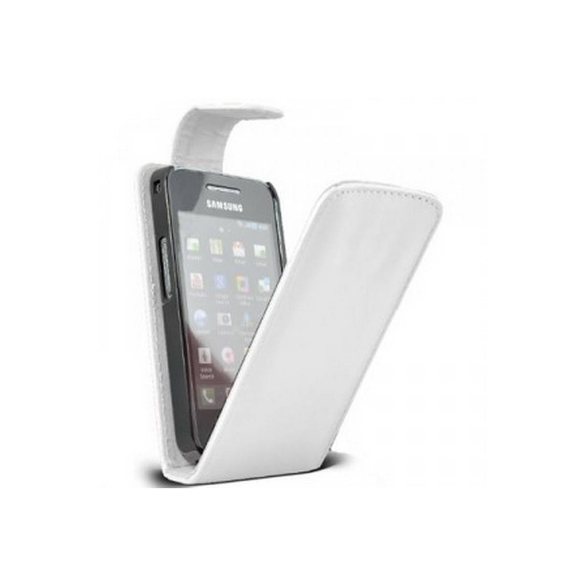 FUNDA COM TAPA BLANCA GALAXY ACE S5830