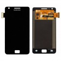 PANTALLA sin marco SAMSUNG GALAXY I9100, S2 NEGRA