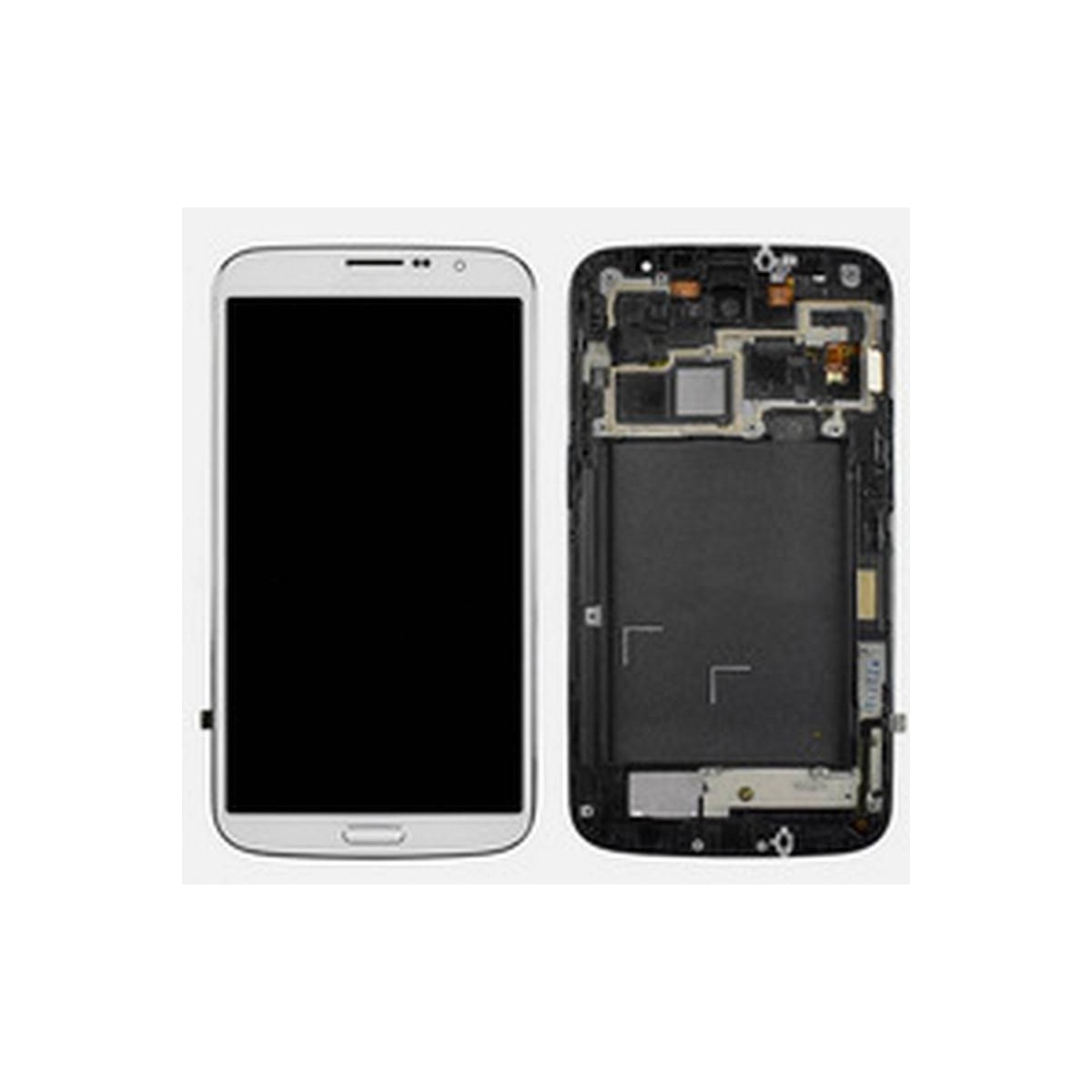 Ecrã completa com marco branca samung galaxy mega 6.3 I9200 I9205