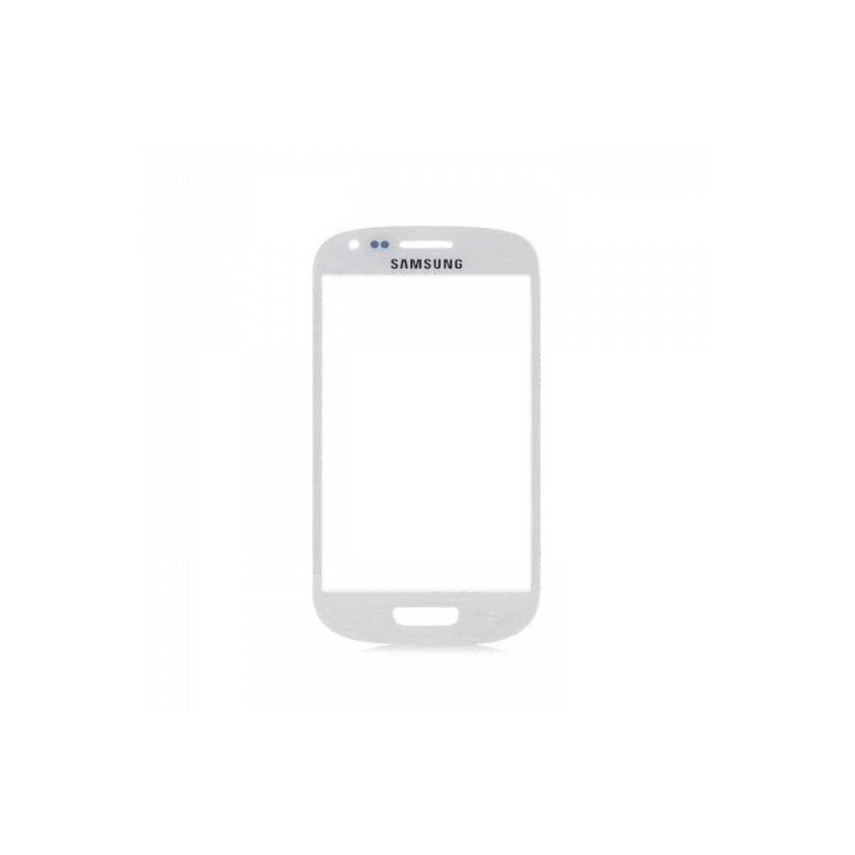 Cristal para samung galaxy s3 mini i8190 em cor branco